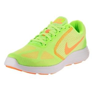 Nike Revolution Womens Sneakers size 6.5 Neon Green